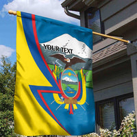 Ecuador Independence Day Personalized Garden Flag Pro Deo Patria et Libertate - Wonder Print Shop