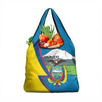 Ecuador Independence Day Personalized Grocery Bag Pro Deo Patria et Libertate - Wonder Print Shop