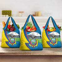 Ecuador Independence Day Personalized Grocery Bag Pro Deo Patria et Libertate - Wonder Print Shop