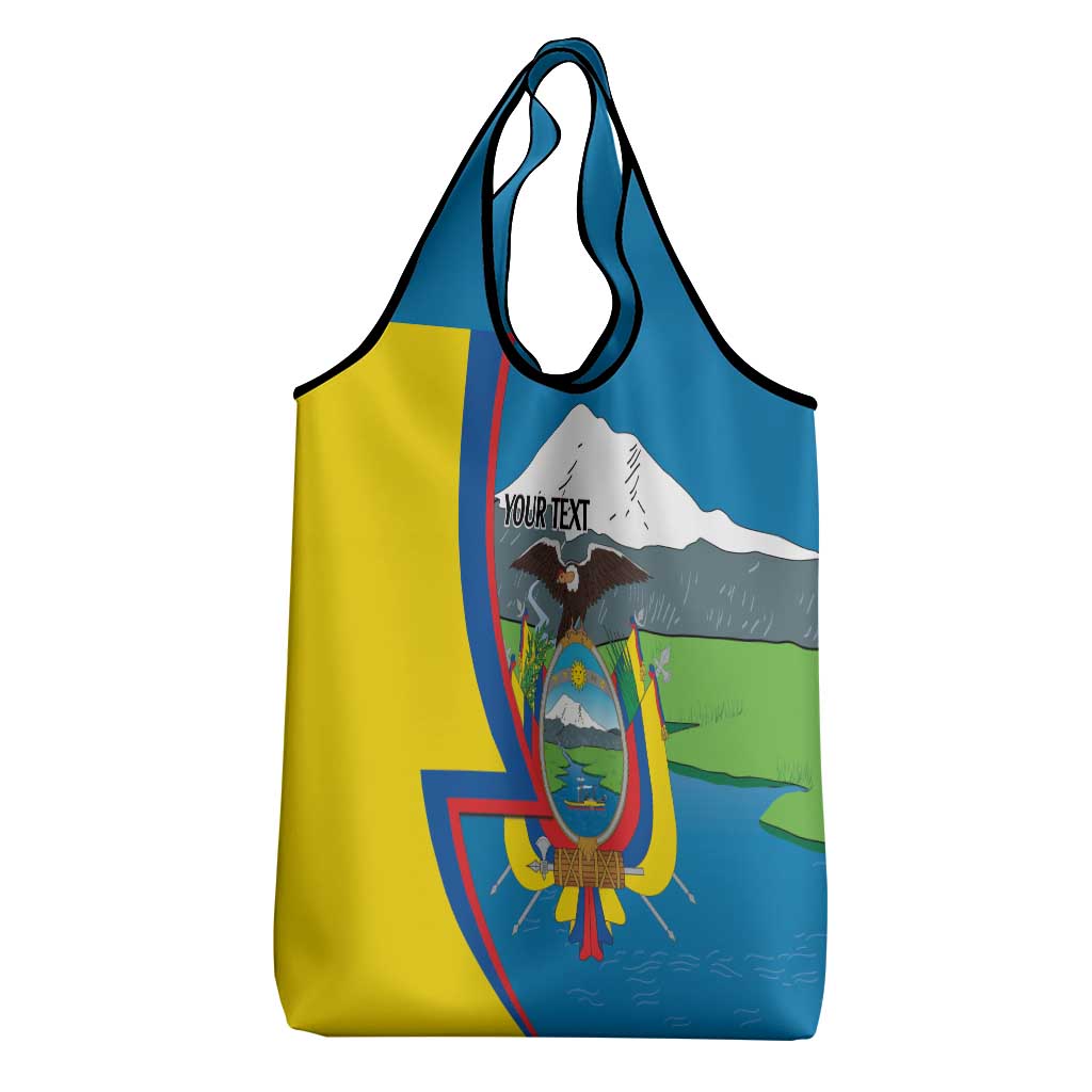 Ecuador Independence Day Personalized Grocery Bag Pro Deo Patria et Libertate - Wonder Print Shop