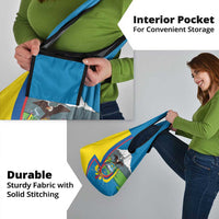 Ecuador Independence Day Personalized Grocery Bag Pro Deo Patria et Libertate - Wonder Print Shop