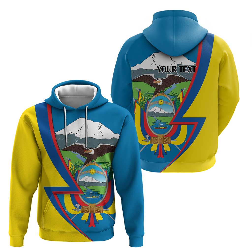 Ecuador Independence Day Personalized Hoodie Pro Deo Patria et Libertate - Wonder Print Shop