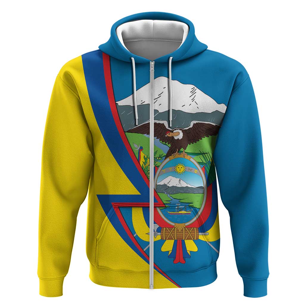 Ecuador Independence Day Personalized Hoodie Pro Deo Patria et Libertate - Wonder Print Shop