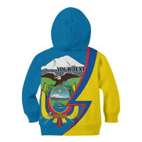 Ecuador Independence Day Personalized Kid Hoodie Pro Deo Patria et Libertate - Wonder Print Shop