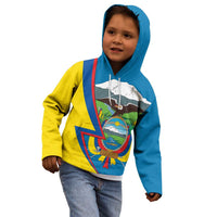 Ecuador Independence Day Personalized Kid Hoodie Pro Deo Patria et Libertate - Wonder Print Shop
