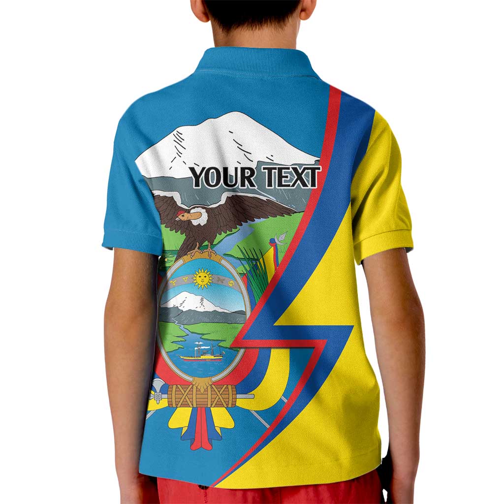 Ecuador Independence Day Personalized Kid Polo Shirt Pro Deo Patria et Libertate - Wonder Print Shop