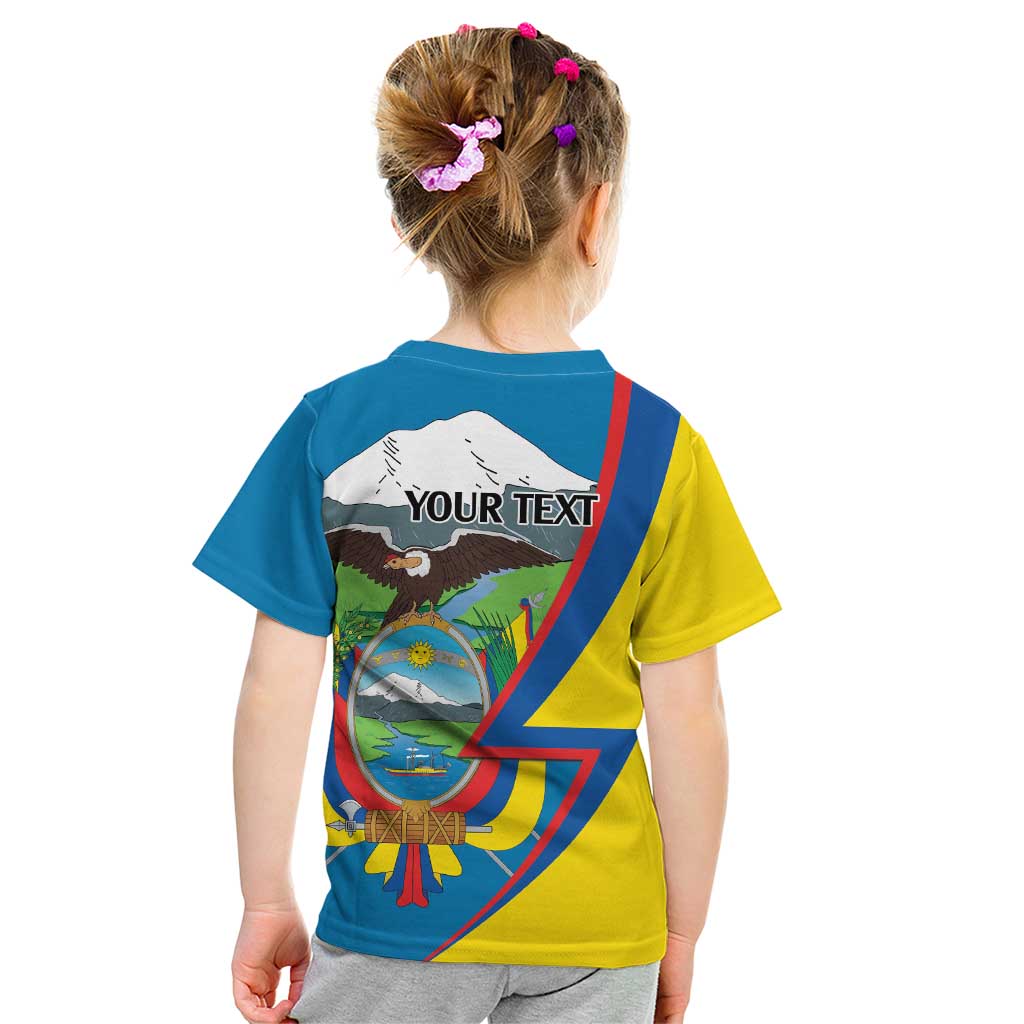 Ecuador Independence Day Personalized Kid T Shirt Pro Deo Patria et Libertate - Wonder Print Shop