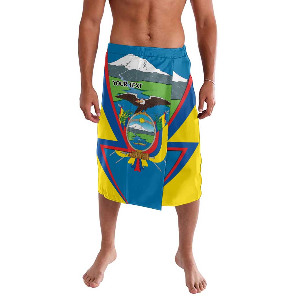 Ecuador Independence Day Personalized Lavalava Pro Deo Patria et Libertate - Wonder Print Shop