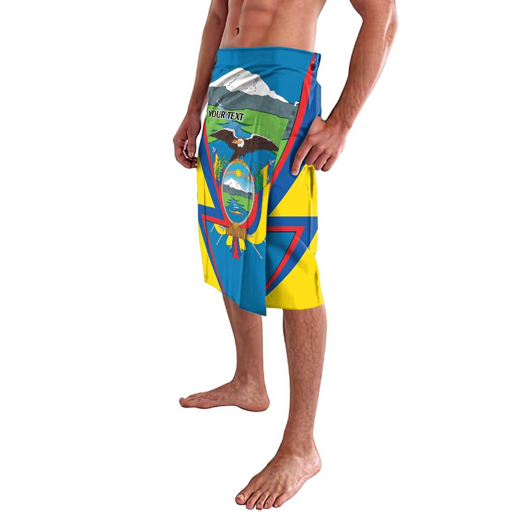 Ecuador Independence Day Personalized Lavalava Pro Deo Patria et Libertate - Wonder Print Shop