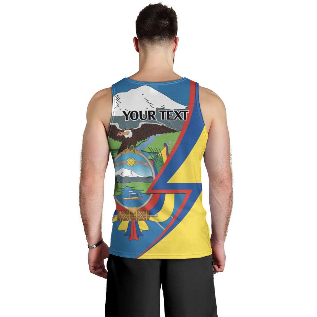 Ecuador Independence Day Personalized Men Tank Top Pro Deo Patria et Libertate - Wonder Print Shop