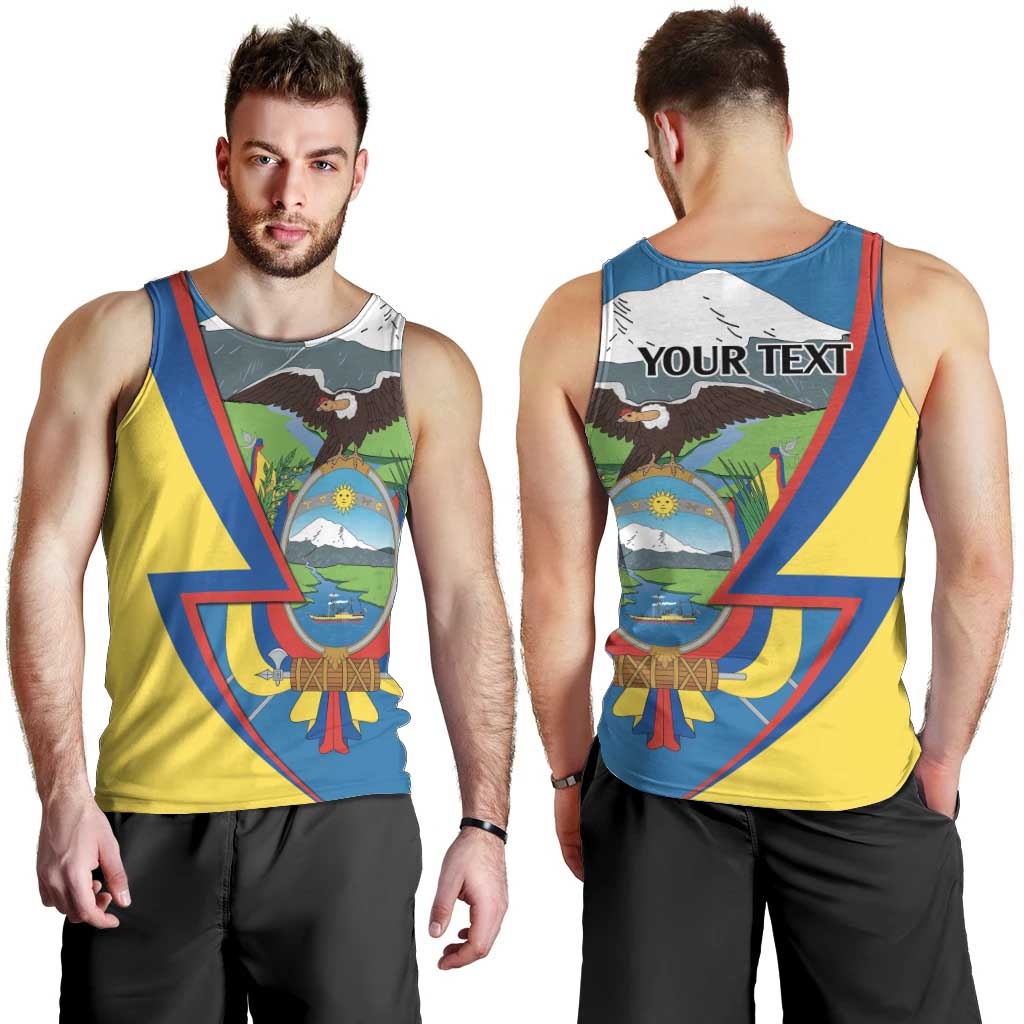 Ecuador Independence Day Personalized Men Tank Top Pro Deo Patria et Libertate - Wonder Print Shop