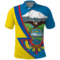 Ecuador Independence Day Personalized Polo Shirt Pro Deo Patria et Libertate - Wonder Print Shop