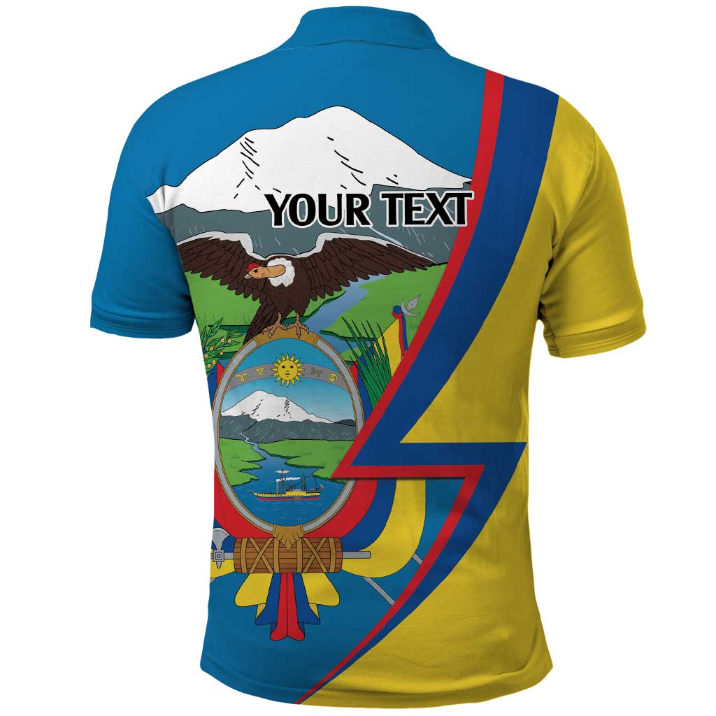Ecuador Independence Day Personalized Polo Shirt Pro Deo Patria et Libertate - Wonder Print Shop
