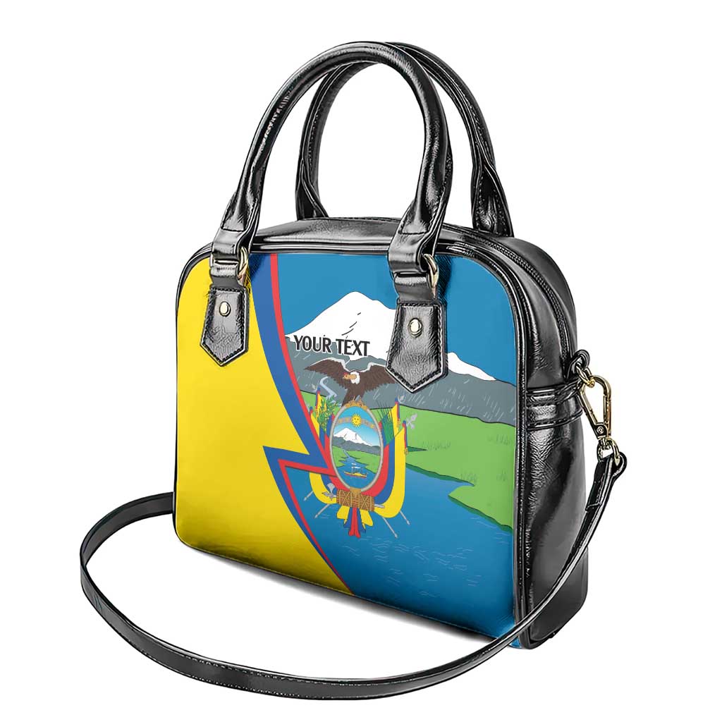 Ecuador Independence Day Personalized Shoulder Handbag Pro Deo Patria et Libertate - Wonder Print Shop
