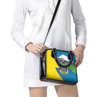 Ecuador Independence Day Personalized Shoulder Handbag Pro Deo Patria et Libertate - Wonder Print Shop