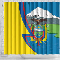 Ecuador Independence Day Personalized Shower Curtain Pro Deo Patria et Libertate - Wonder Print Shop