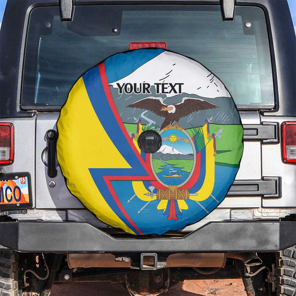 Ecuador Independence Day Personalized Spare Tire Cover Pro Deo Patria et Libertate - Wonder Print Shop