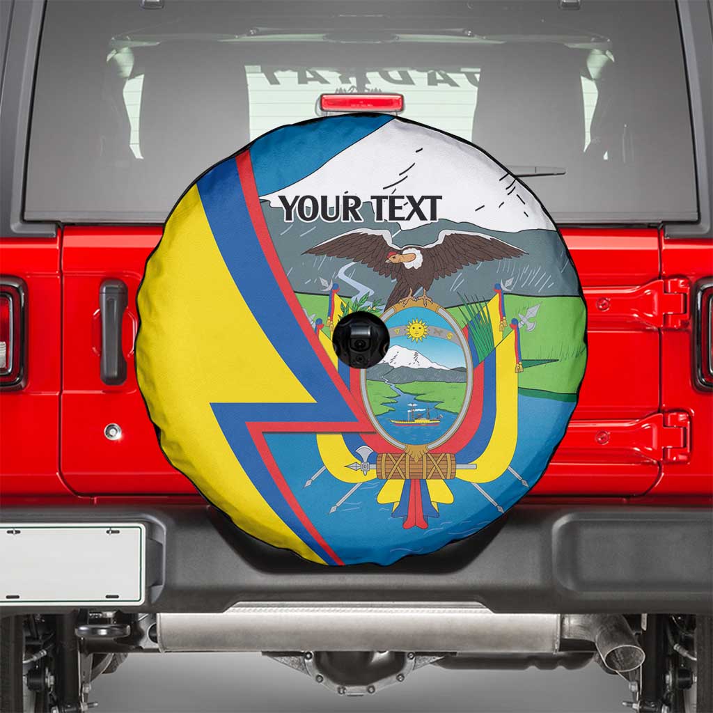 Ecuador Independence Day Personalized Spare Tire Cover Pro Deo Patria et Libertate - Wonder Print Shop