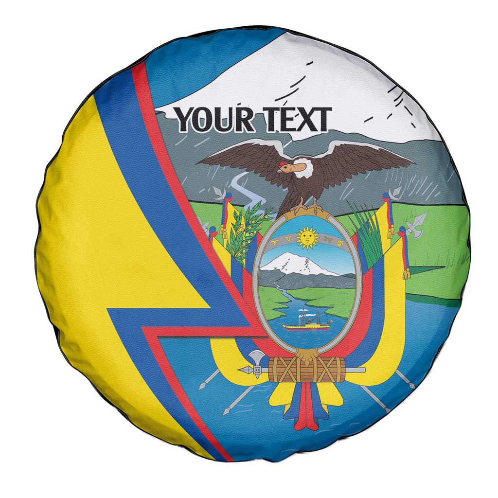 Ecuador Independence Day Personalized Spare Tire Cover Pro Deo Patria et Libertate - Wonder Print Shop