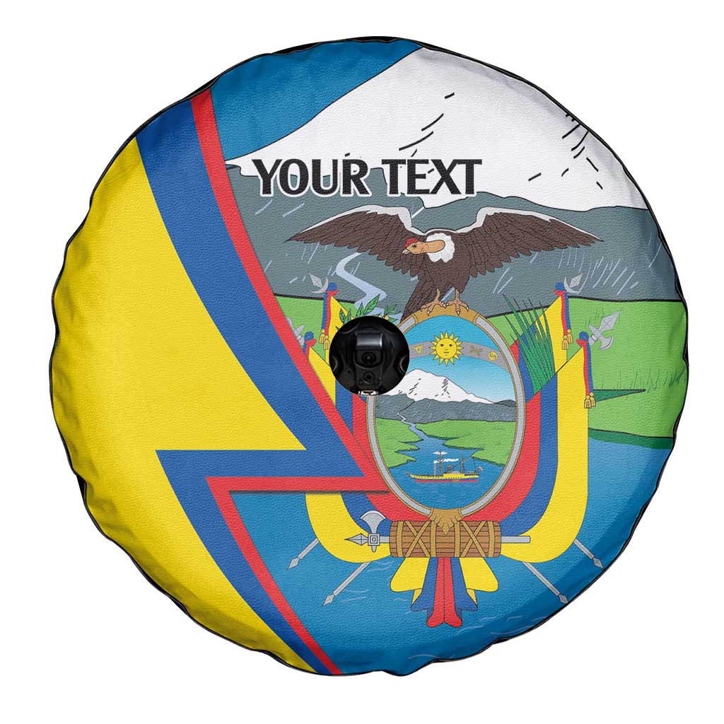 Ecuador Independence Day Personalized Spare Tire Cover Pro Deo Patria et Libertate - Wonder Print Shop