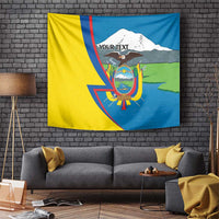 Ecuador Independence Day Personalized Tapestry Pro Deo Patria et Libertate - Wonder Print Shop