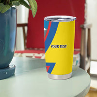 Ecuador Independence Day Personalized Tumbler Cup Pro Deo Patria et Libertate - Wonder Print Shop