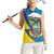 Ecuador Independence Day Personalized Women Sleeveless Polo Shirt Pro Deo Patria et Libertate - Wonder Print Shop