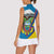 Ecuador Independence Day Personalized Women Sleeveless Polo Shirt Pro Deo Patria et Libertate - Wonder Print Shop