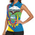 Ecuador Independence Day Personalized Women Sleeveless Polo Shirt Pro Deo Patria et Libertate - Wonder Print Shop