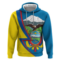 Ecuador Independence Day Personalized Zip Hoodie Pro Deo Patria et Libertate - Wonder Print Shop