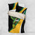Jamaica Independence Day Personalized Bedding Set Green and Yellow Tribal Hummingbird - Wonder Print Shop