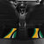 Jamaica Independence Day Personalized Car Mats Green and Yellow Tribal Hummingbird - Wonder Print Shop
