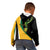 Jamaica Independence Day Personalized Kid Hoodie Green and Yellow Tribal Hummingbird - Wonder Print Shop