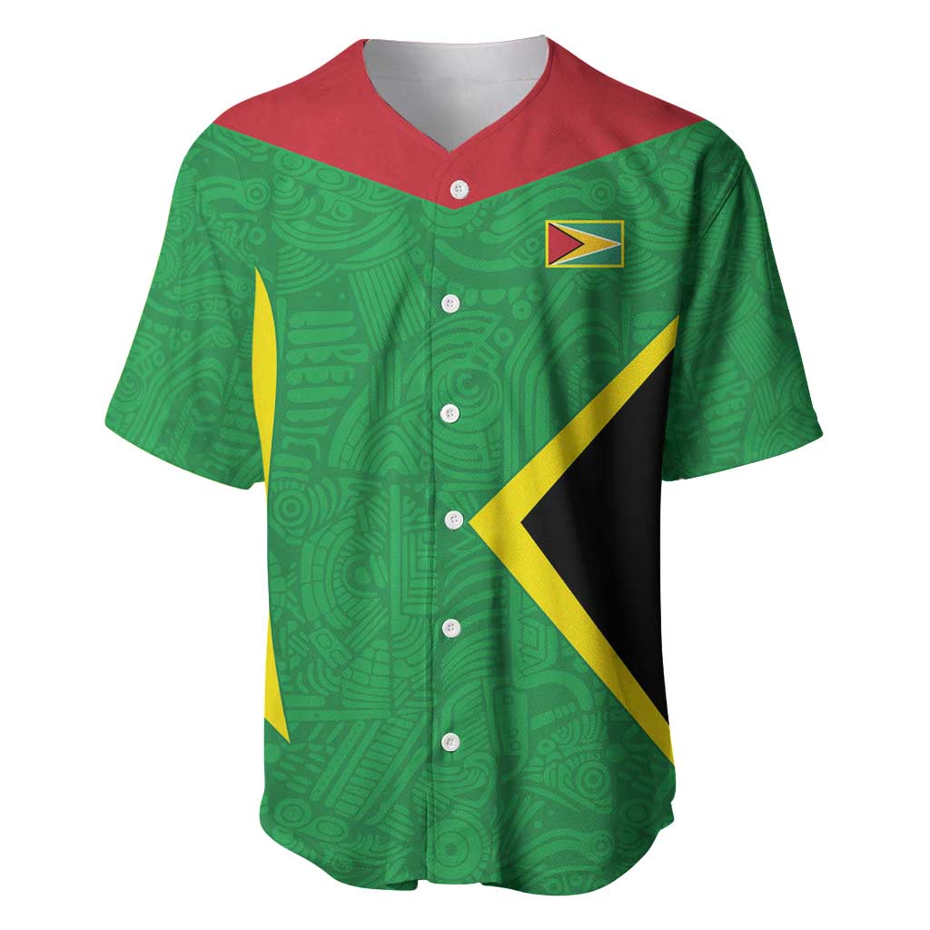Golden Jaguars Fan Pride Custom Baseball Jersey Support Green Gold and Glory - Wonder Print Shop