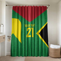 Golden Jaguars Fan Pride Custom Bathroom Set Support Green Gold and Glory - Wonder Print Shop