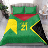 Golden Jaguars Fan Pride Custom Bedding Set Support Green Gold and Glory - Wonder Print Shop