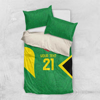 Golden Jaguars Fan Pride Custom Bedding Set Support Green Gold and Glory - Wonder Print Shop