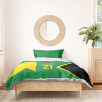 Golden Jaguars Fan Pride Custom Bedding Set Support Green Gold and Glory - Wonder Print Shop