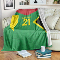 Golden Jaguars Fan Pride Custom Blanket Support Green Gold and Glory - Wonder Print Shop