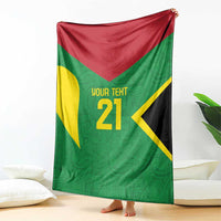 Golden Jaguars Fan Pride Custom Blanket Support Green Gold and Glory - Wonder Print Shop