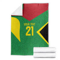 Golden Jaguars Fan Pride Custom Blanket Support Green Gold and Glory - Wonder Print Shop