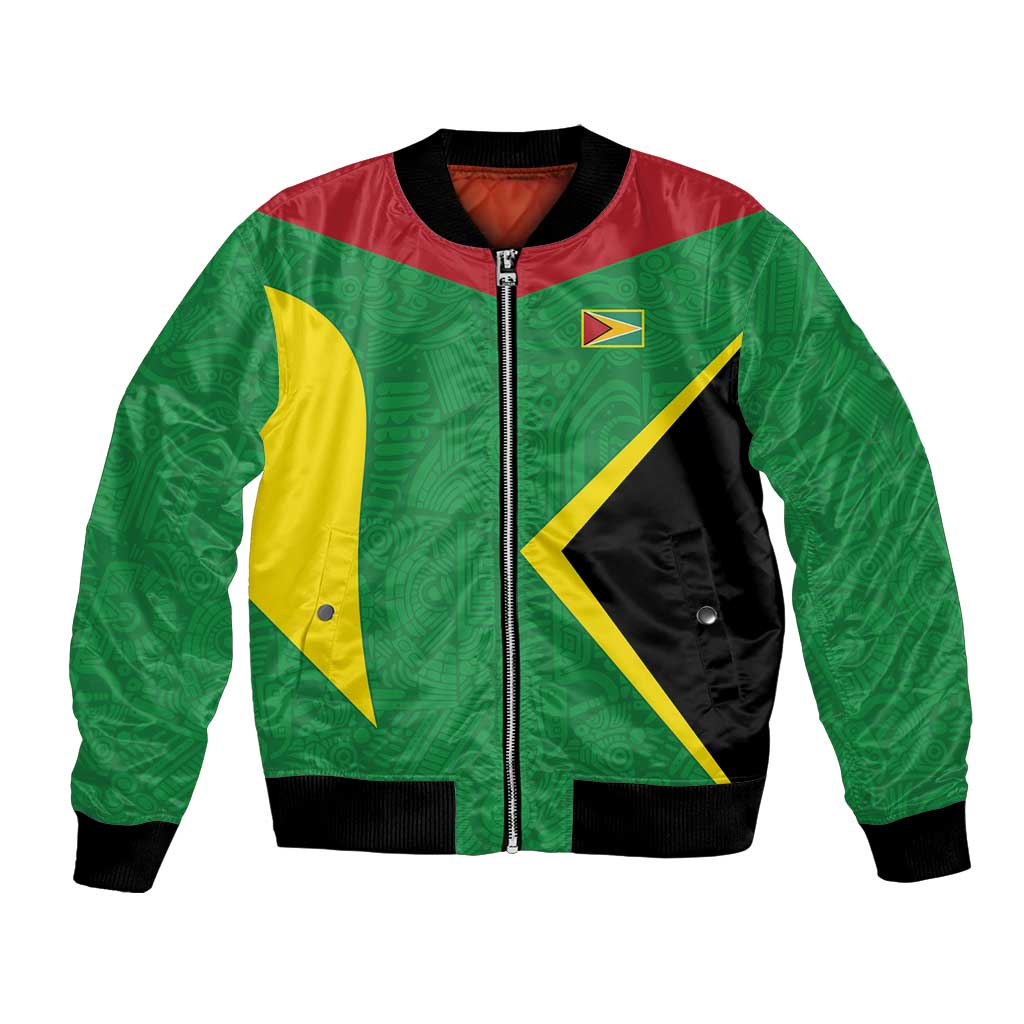 Golden Jaguars Fan Pride Custom Bomber Jacket Support Green Gold and Glory - Wonder Print Shop