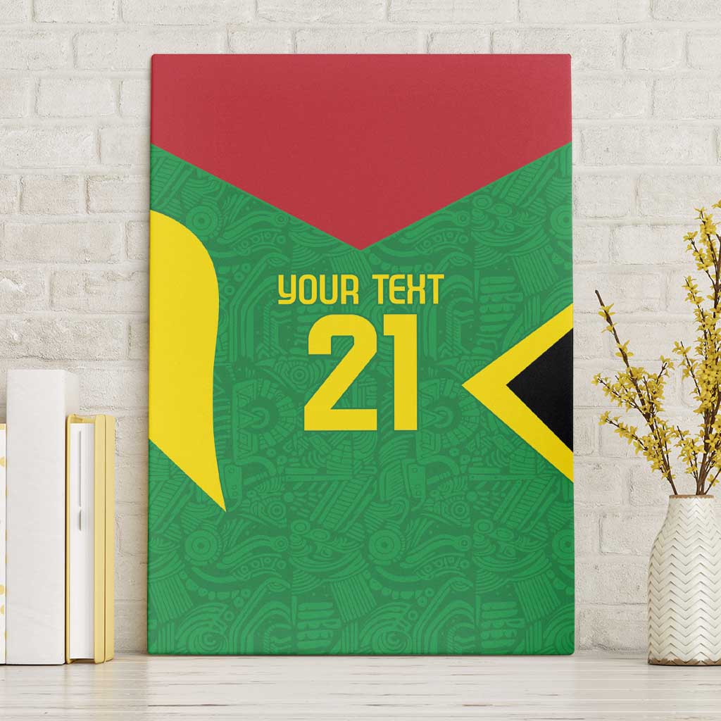 Golden Jaguars Fan Pride Custom Canvas Wall Art Support Green Gold and Glory - Wonder Print Shop