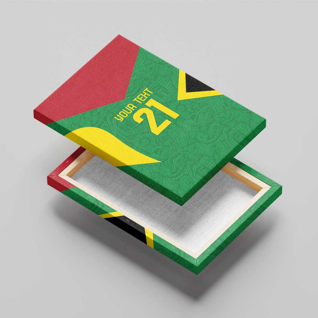 Golden Jaguars Fan Pride Custom Canvas Wall Art Support Green Gold and Glory - Wonder Print Shop