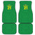Golden Jaguars Fan Pride Custom Car Mats Support Green Gold and Glory - Wonder Print Shop