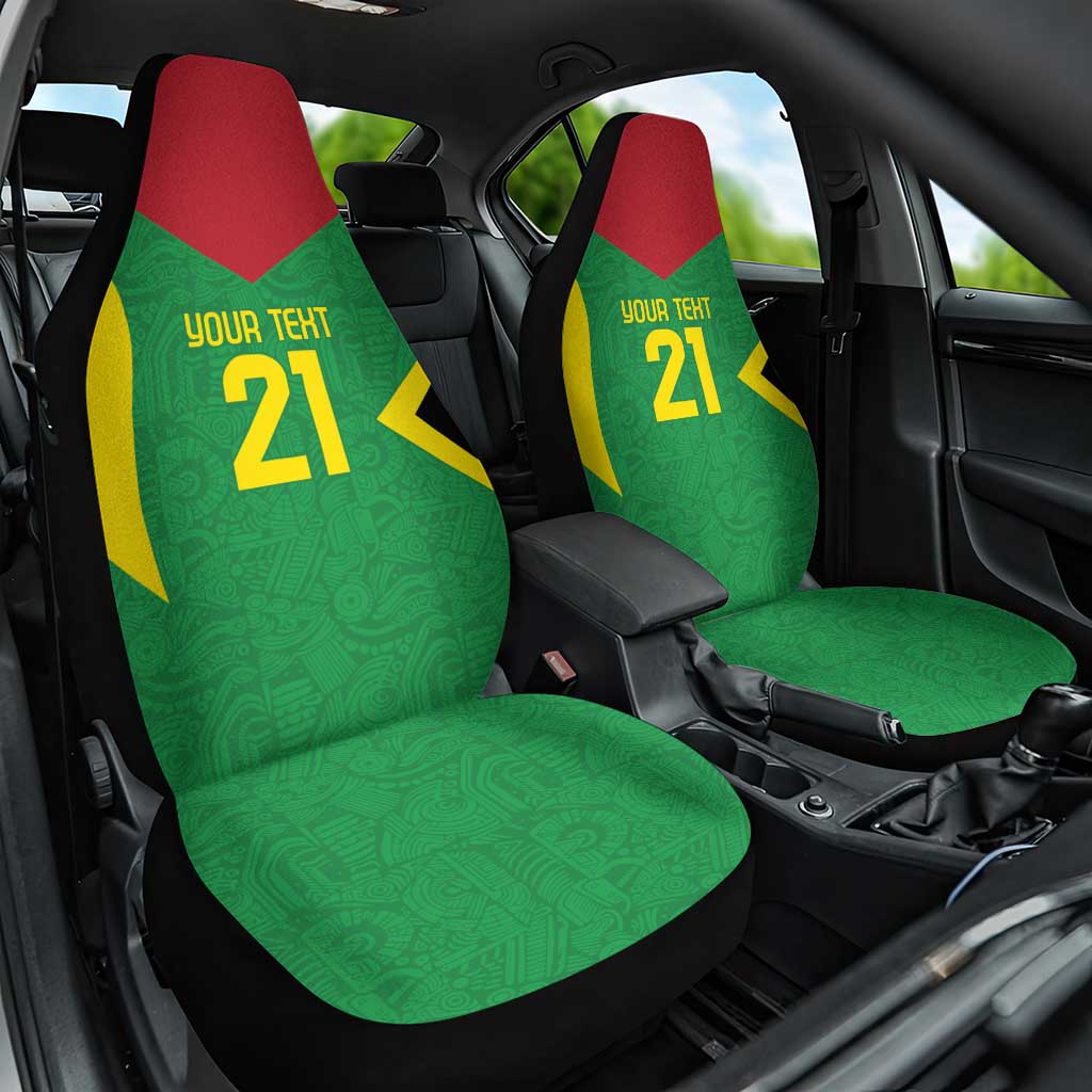 Golden Jaguars Fan Pride Custom Car Seat Cover Support Green Gold and Glory - Wonder Print Shop