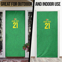 Golden Jaguars Fan Pride Custom Door Cover Support Green Gold and Glory - Wonder Print Shop