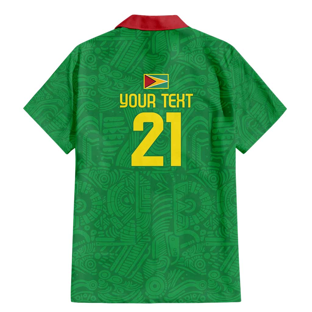 Golden Jaguars Fan Pride Custom Family Matching Mermaid Dress and Hawaiian Shirt Support Green Gold and Glory - Wonder Print Shop