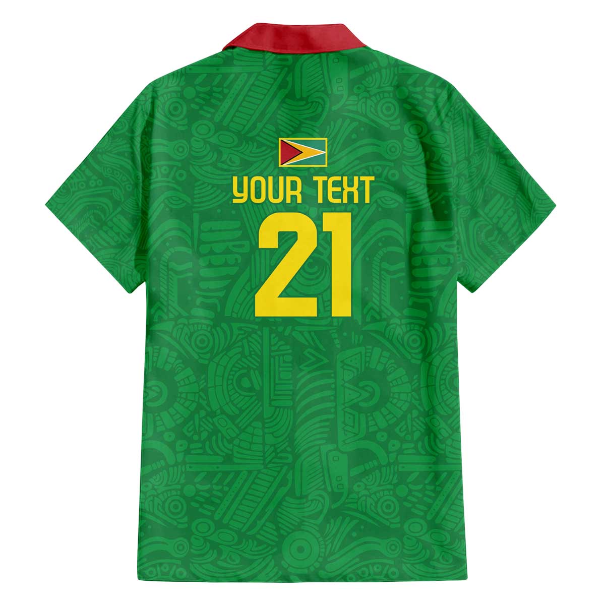 Golden Jaguars Fan Pride Custom Family Matching Off The Shoulder Long Sleeve Dress and Hawaiian Shirt Support Green Gold and Glory - Wonder Print Shop