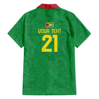 Golden Jaguars Fan Pride Custom Family Matching Puletasi and Hawaiian Shirt Support Green Gold and Glory - Wonder Print Shop